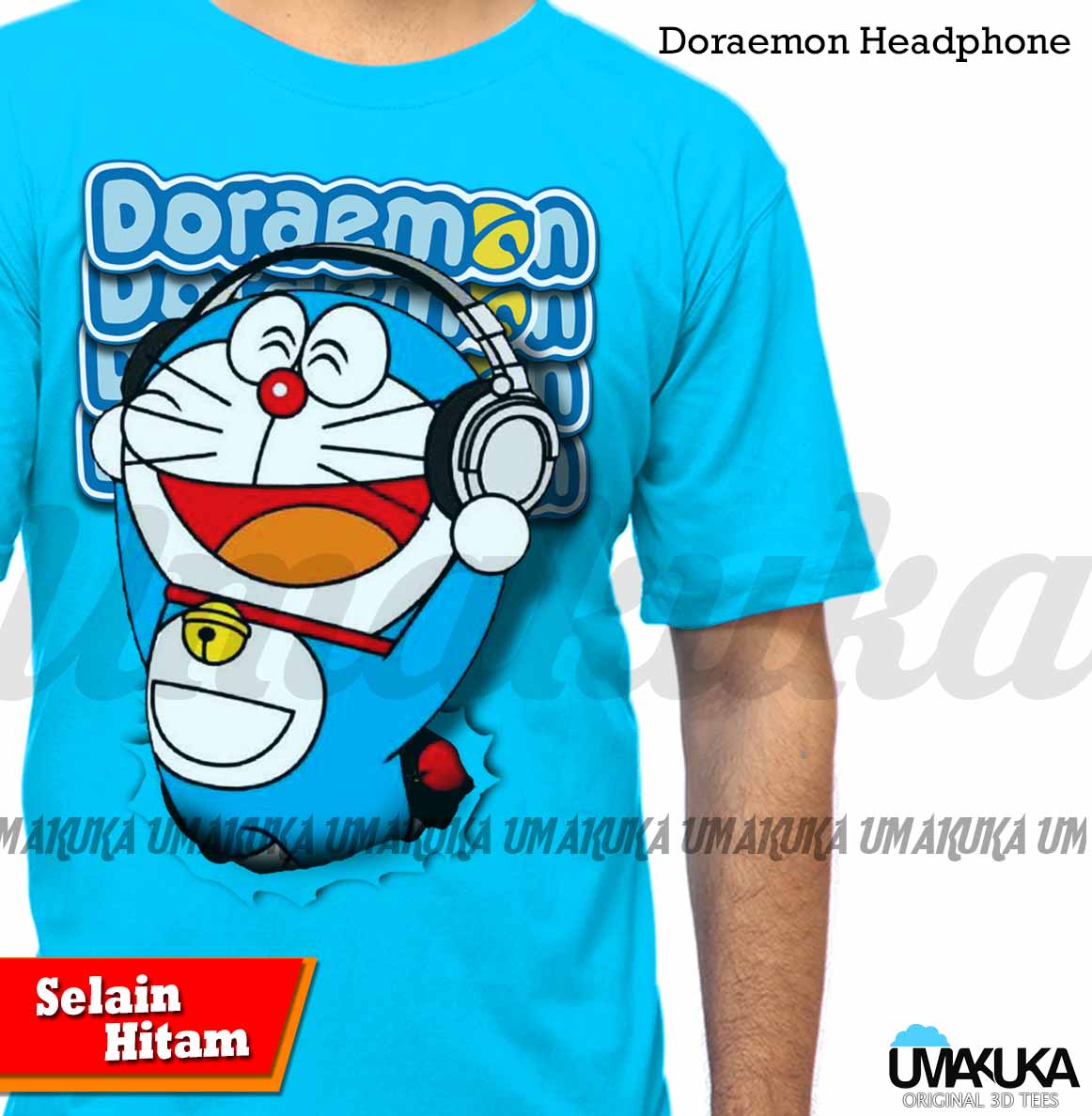 Kaos Doraemon 3 DIMENSI FARID FULL PRINT 3d